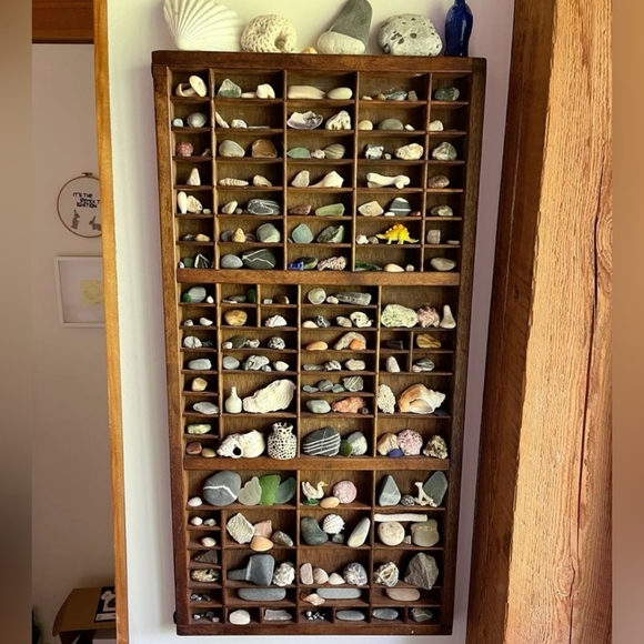 "4"💥SOLD OUT💥Antique Wooden Printers Trays - Picture 1 of 16